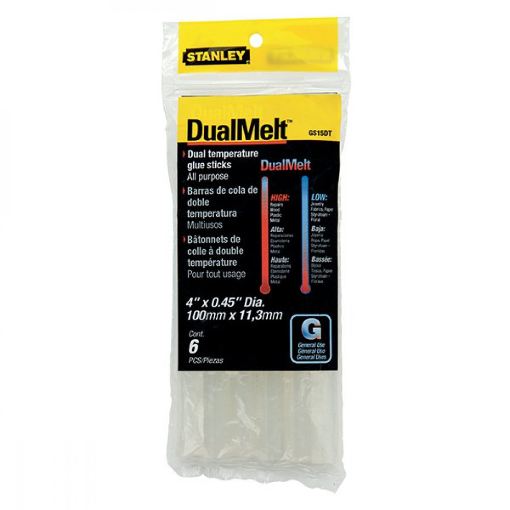 ePower - STANLEY DUAL MELT GLUE STICK 4IN PK24