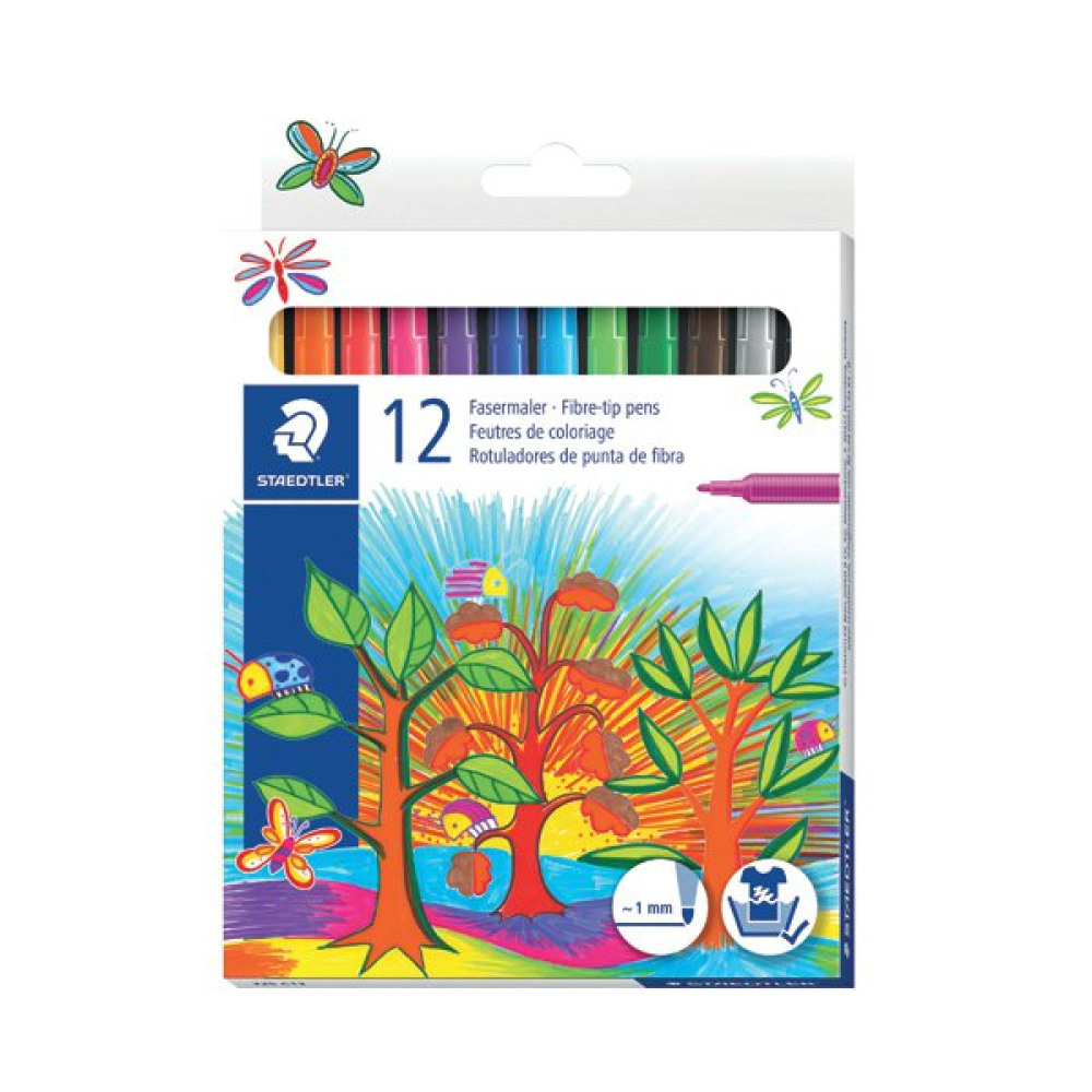 EPower STAEDTLER NORIS FIBRE TIP ASSTD COL PK12