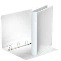 Esselte A4 White 25mm 4 D-Ring Presentation Binder 49702