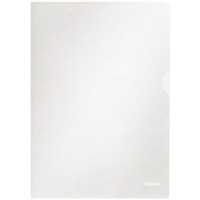 Esselte Copy-safe Folder Plastic Cut Flush A4 Clear Ref 54830/54832 [Pack 100]