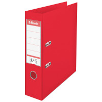 Esselte A4 Polypropylene 75mm Red Lever Arch File (Pack of 10) 48063