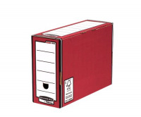 Fellowes Bankers Box Premium Transfer File Red/White 00058-FF
