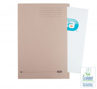 Elba Square Cut Folder Recycled Lightweight 180gsm A4 Buff Ref 100090117 [Pack 100]