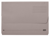 Elba Document Wallet Half Flap 285gsm Capacity 30mm Foolscap Buff Ref 100090125 [Pack 50]