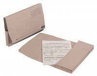 Elba Buff Longflap Document Wallet Foolscap Pack of 50 21512
