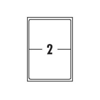 5 Star Value Labels Laser 2 per Sheet 199.6x143.5mm White [200 Labels]