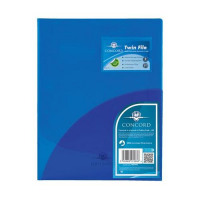 Concord Twinfile Presentation Folder Polypropylene A4 Blue Ref 7083-PFL [Pack 5]