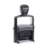 Trodat Professional 5117 Dial-A-Phrase Dater Stamp Self-inking Black Ref 75872
