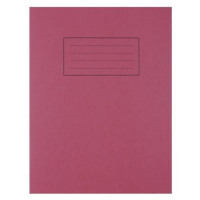 Silvine Exercise Book Ruled and Margin 80 Pages 229x178mm Red Ref EX101 [Pack 10]