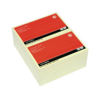 5 Star Office Re-Move Notes Repositionable Pad of 100 Sheets 76x127mm Yellow [Pack 12]