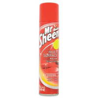 Mr Sheen Furniture Polish Aerosol Spray 4 in 1 Multi Surface 300ml Ref 0341189