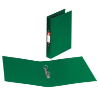 5 Star Office Ring Binder 2 O-Ring Size 25mm Polypropylene A4 Green [Pack 10]