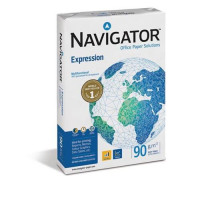 Navigator Expression Inkjet Paper Extra Smooth Ream-Wrapped 90gsm A4 White Ref NEX0900024 [500 Sheets]