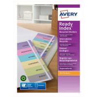 Avery ReadyIndex Dividers Mylar Tabs A4 1-5 Ref 0173450 L7411-5