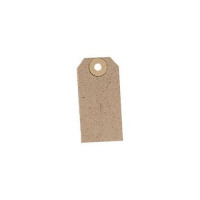 Tag Label Unstrung 70x35mm Buff [Pack 1000]