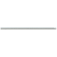 Linex Ruler Stainless Steel Imperial and Metric with Conversion Table 1000mm Ref Lxesl100