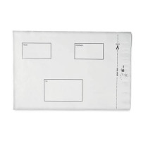 5 Star Elite Envelopes Extra Strong Waterproof Polythene Peel & Seal Opaque 250x320mm [Pack 100]