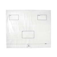 5 Star Elite Envelopes Extra Strong Waterproof Polythene Peel & Seal Opaque 440x330mm [Pack 100]