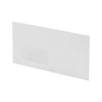 Postmaster Envelopes Wallet Gummed with Window 90gsm White DL [Pack 500]