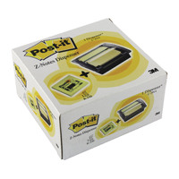 3M Post-it Z-Note Millennium Dispenser With R330 Pad Canary Yellow C2014