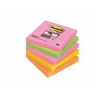 Post-it Super Sticky 76x76mm Cape Town Notes (Pack of 5) 654-SN