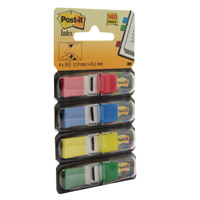 Post-it Small Index 12mm Standard 4 Colours 683-4