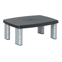 3M Black /Silver Adjustable Monitor Support Stand MS80