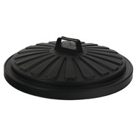 Addis Dustbin Lid Round 90 Litre Black 0766MOB