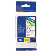 Brother P-Touch TZ Labelling Tape 36mm Black on White TZE261