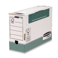 Fellowes Bankers Box Green Transfer Foolscap File 120mm (Pack of 10) 1179201