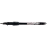 Bic Gelocity Gel Pen Retractable Medium Black (Pack of 12) 829157