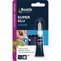 Bostik All Purpose Super Glue 3g Tube Pack of 12 80607
