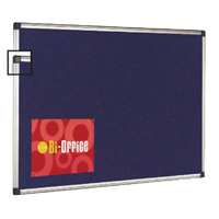 Bi-Office Aluminium Trim Felt Notice Board 1200x900mm FA0543170