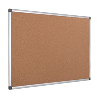 Bi-Office Aluminium Frame Cork Notice Board 1200x900mm CA051170
