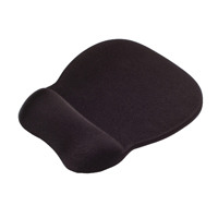 Contour Ergonomics Memory Foam Mouse Pad Wrist Rest Black CE77698
