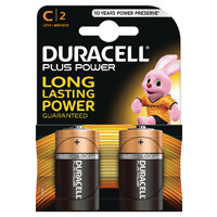 Duracell Plus C Battery (Pack of 2) 81275429