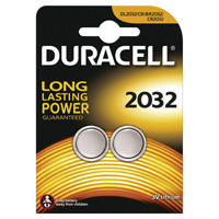 Duracell DL2032 3V Lithium Button Battery (Pack of 2) 75072668