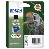 Epson T0791 Black Inkjet Cartridge C13T07914010 / T0791