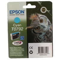 Epson T0792 Cyan Inkjet Cartridge C13T07924010 / T0792