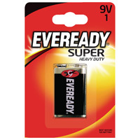 Eveready Super Heavy Duty Battery 9V 6F22BIUP