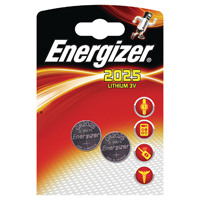 Energizer 2025/CR2025 Lithium Speciality Batteries (Pack of 2) 626981