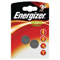 Energizer 2016/CR2016 Lithium Speciality Batteries (Pack of 2) 626986