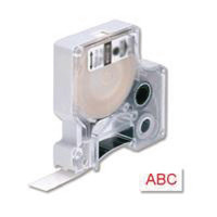 Dymo Red on Clear 4500 D1 Standard Tape 12mmx7m S0720520