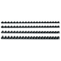GBC Black CombBind 19mm Binding Combs (Pack of 100) 4028601