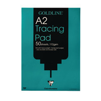 Goldline A2 Heavyweight Tracing Pad 112gsm 50 Sheets GPT3A2