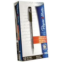 Papermate Flexgrip Ultra Ballpoint Pen Fine Black 24311 S0190053