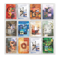 Safco Reveal 12xA5 Pocket Clear Display 5610CL