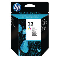 HP 23 Cyan/Magenta/Yellow Inkjet Cartridge C1823D