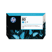 HP 80 Cyan Inkjet Print Cartridge C4846A