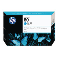 HP 80 Cyan Inkjet Print Cartridge C4872A